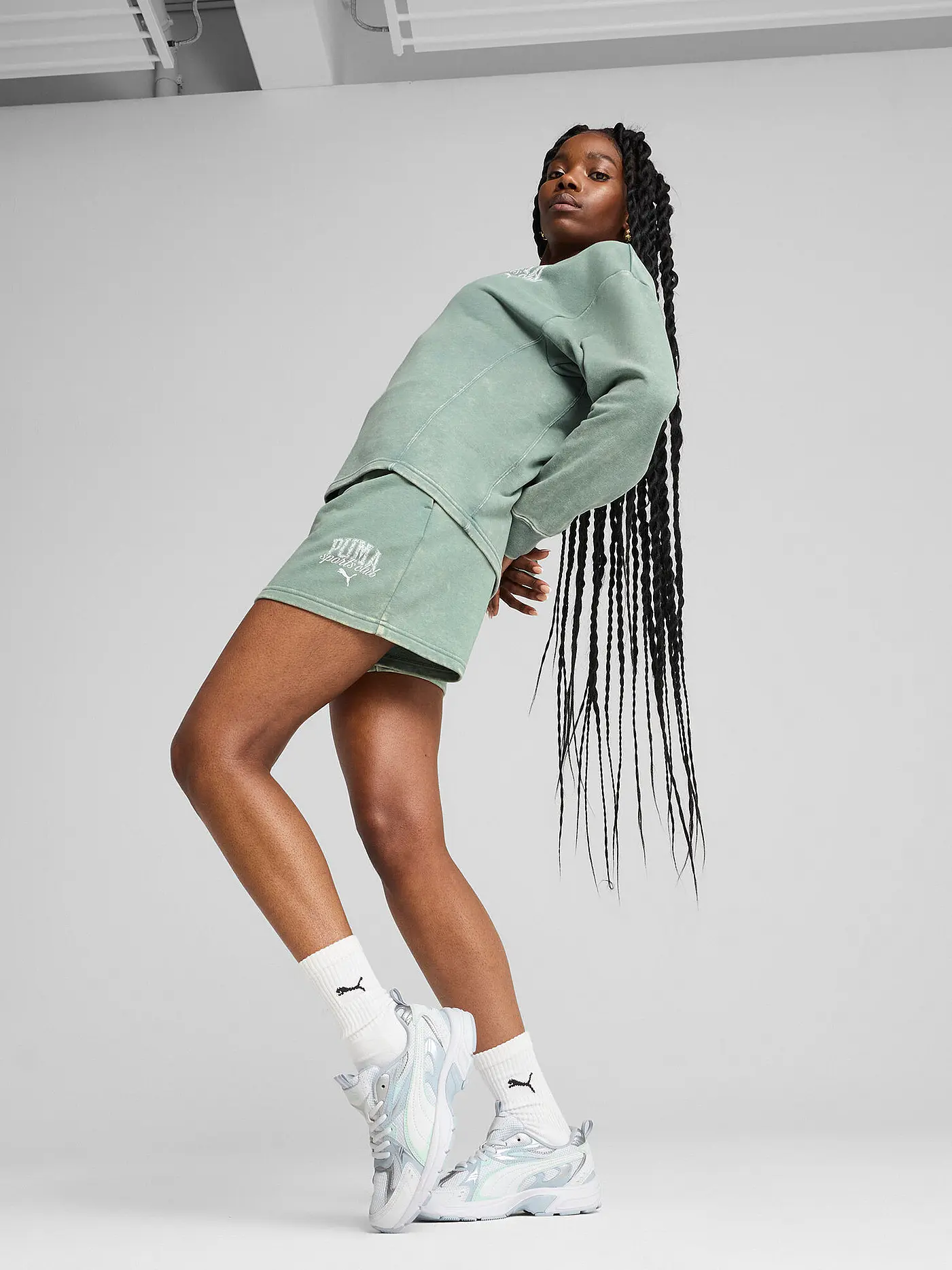 PUMA | Damen Short PUMA CLASS 5" Washed | 